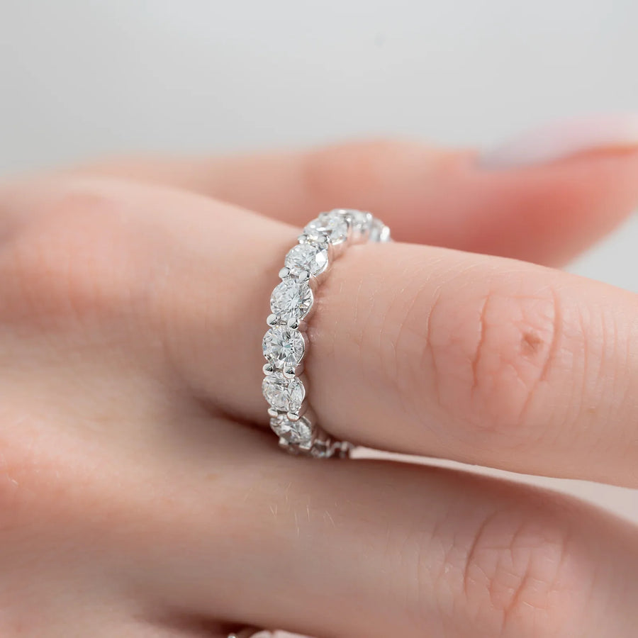  Round Eternity Ring 14k White Gold 3 5 003 Final