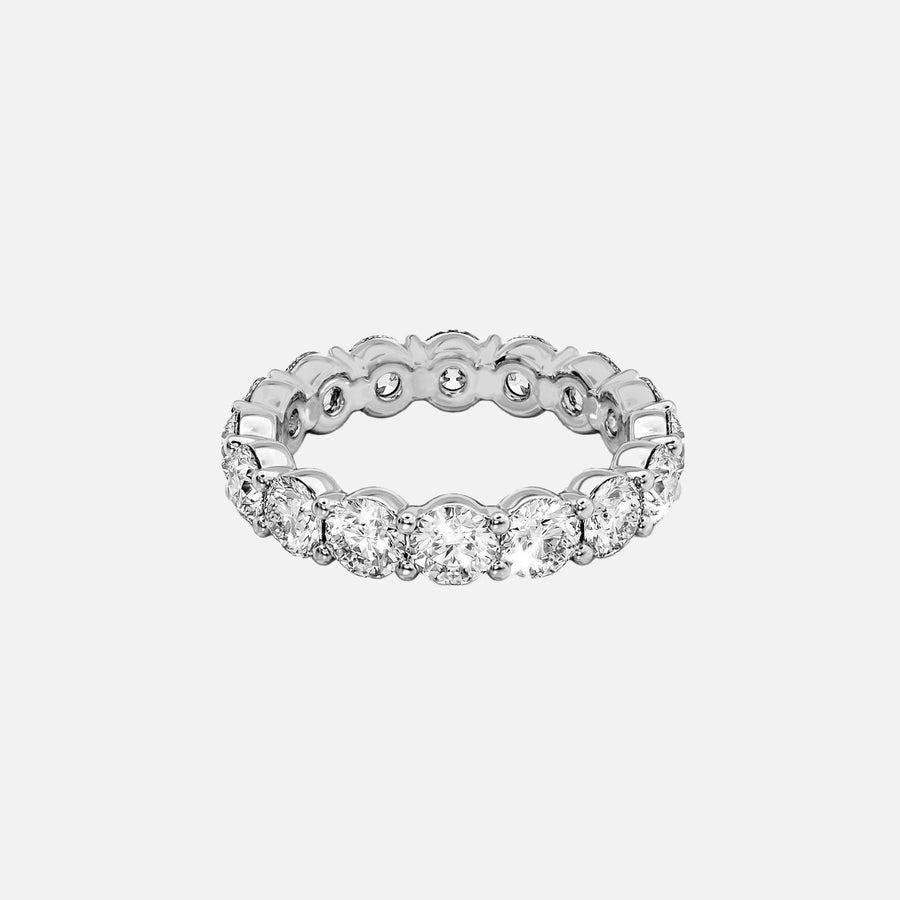  Round Eternity Ring 14k White Gold 4 0 001