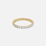 Round Eternity Ring 14k Yellow Gold 1 2 001
