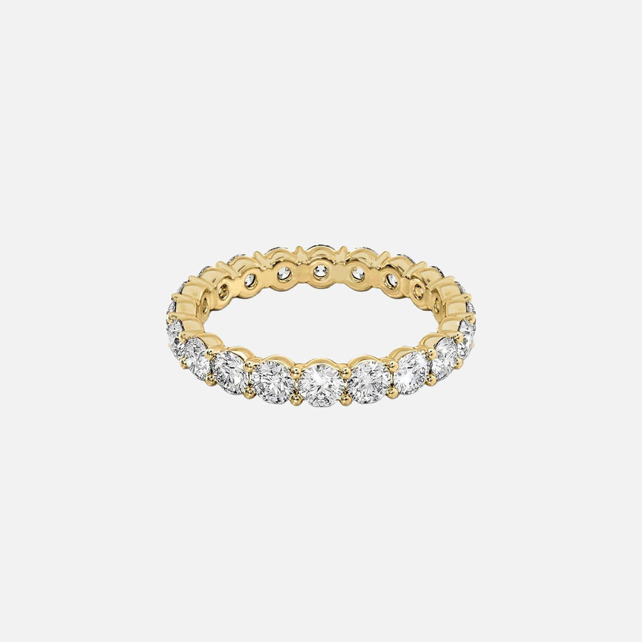 Round Eternity Ring 14k Yellow Gold 2 0 001