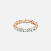  Round Eternity Ring 18k Rose Gold 2 0 001