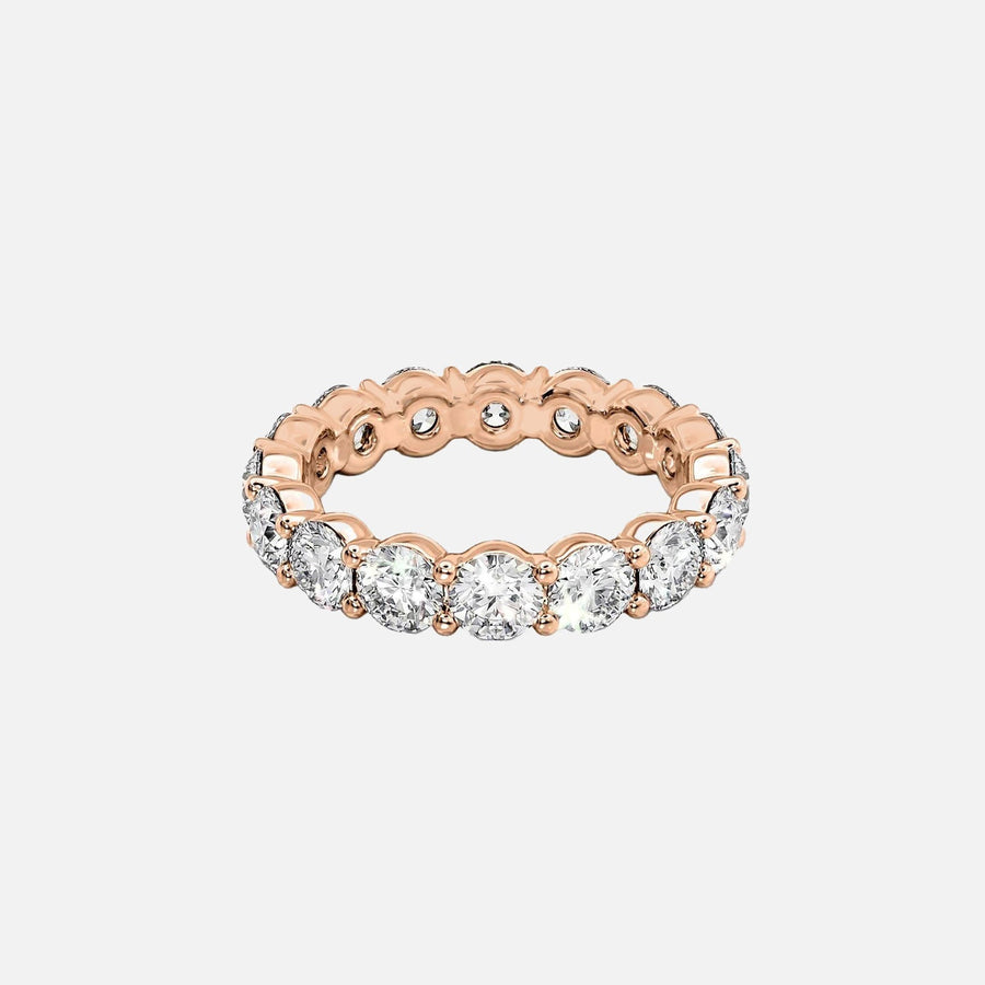  Round Eternity Ring 18k Rose Gold 4 0 001