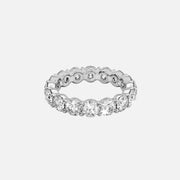  Round Eternity Ring 18k White Gold 4 0 001