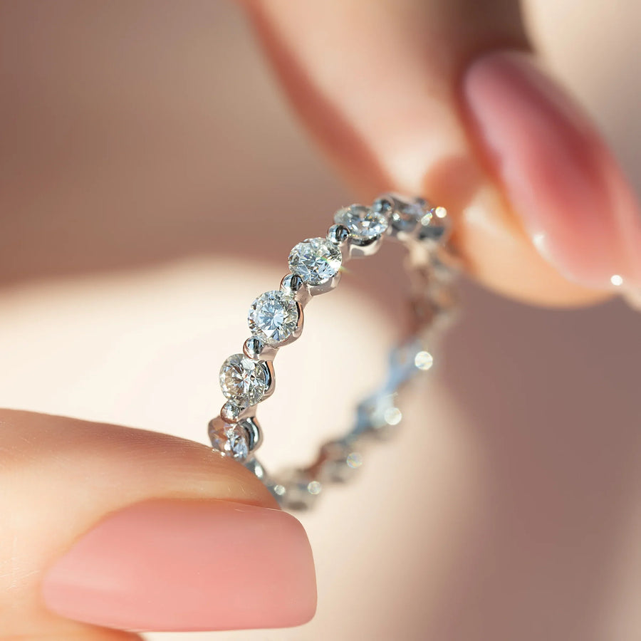  Round Shared Prong Eternity Ring 14k White Gold 2 0 003 Final