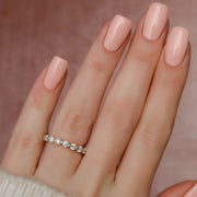  Round Shared Prong Eternity Ring 14k Yellow Gold 1 5 002