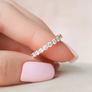 Round Trellis Eternity Ring 18k Rose Gold 2 0 004