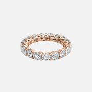  Round Trellis Eternity Ring 18k Rose Gold 4 0 001