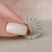  Round Trellis Eternity Ring 18k White Gold 4 5 005 Final