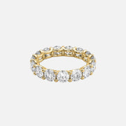  Round U Prong Eternity Ring 14k Yellow Gold 4 5 001