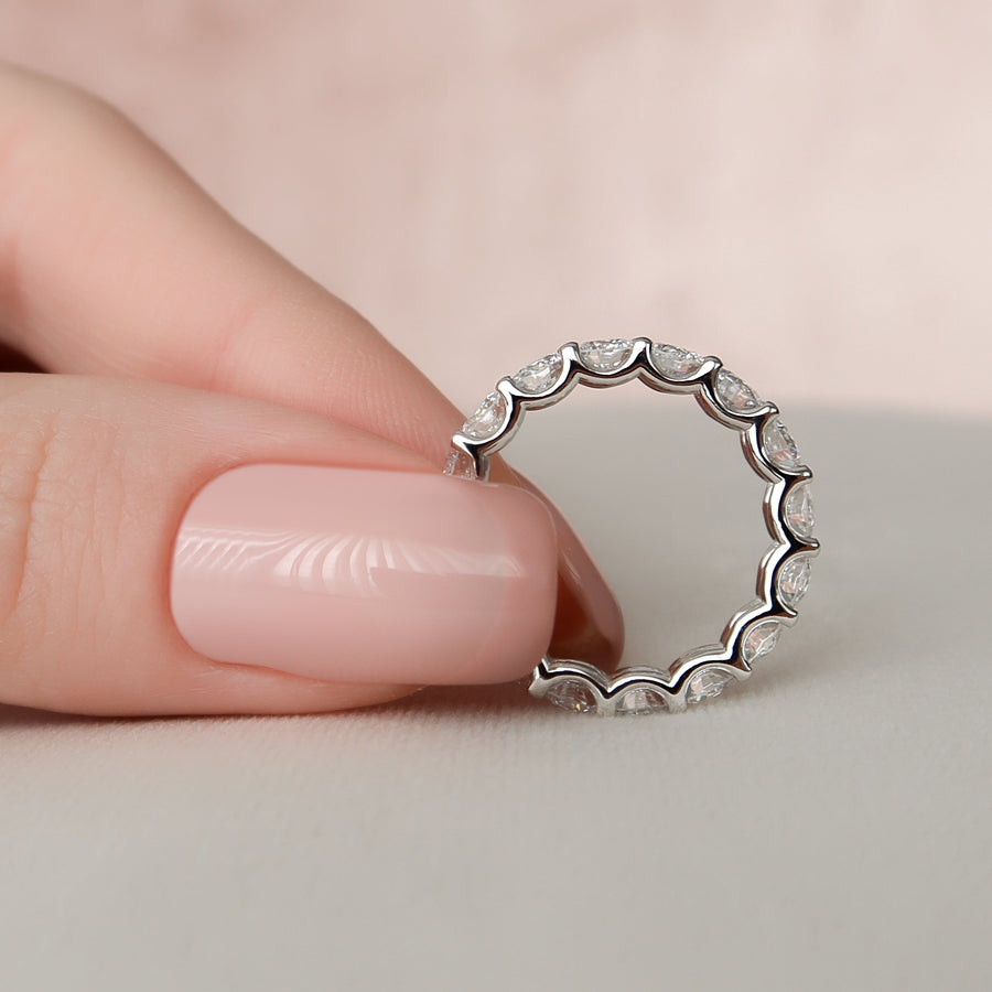  Round U Prong Eternity Ring 18k White Gold 4 0 005 Final