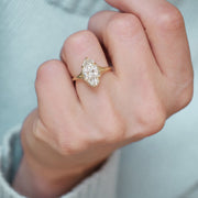 The Vintage Royal Marquise Moissanite Ring - KNT - Engagement Rings, Wedding Bands & Fine Jewelry