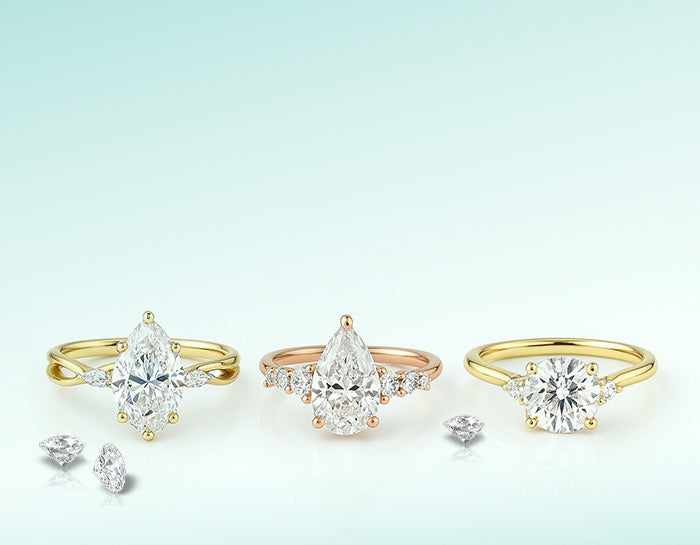 Side Stones Engagement Rings