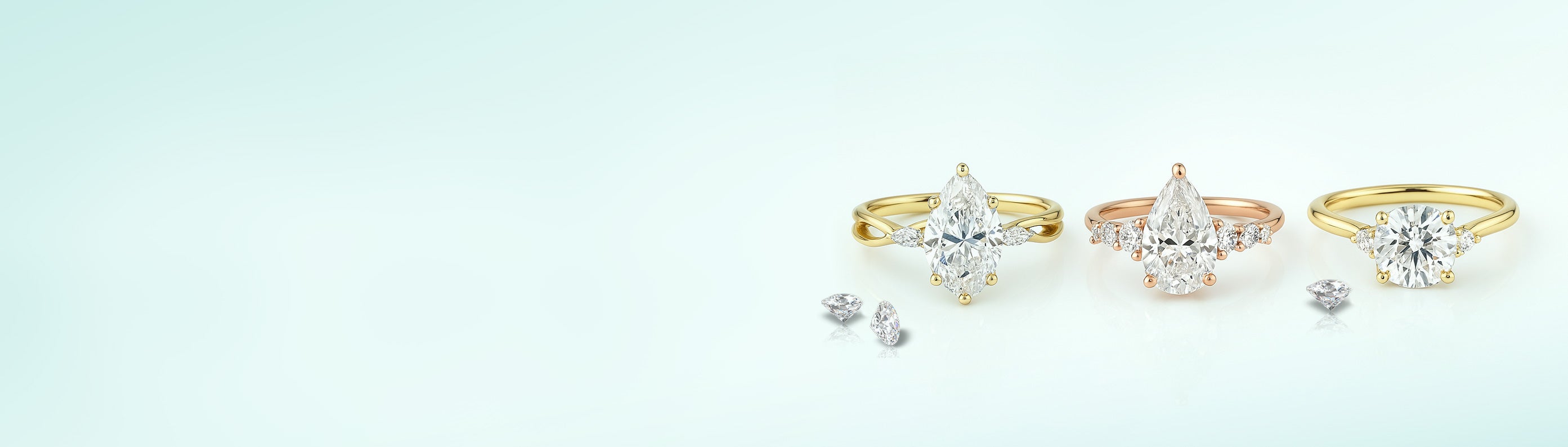 Side Stones Engagement Rings