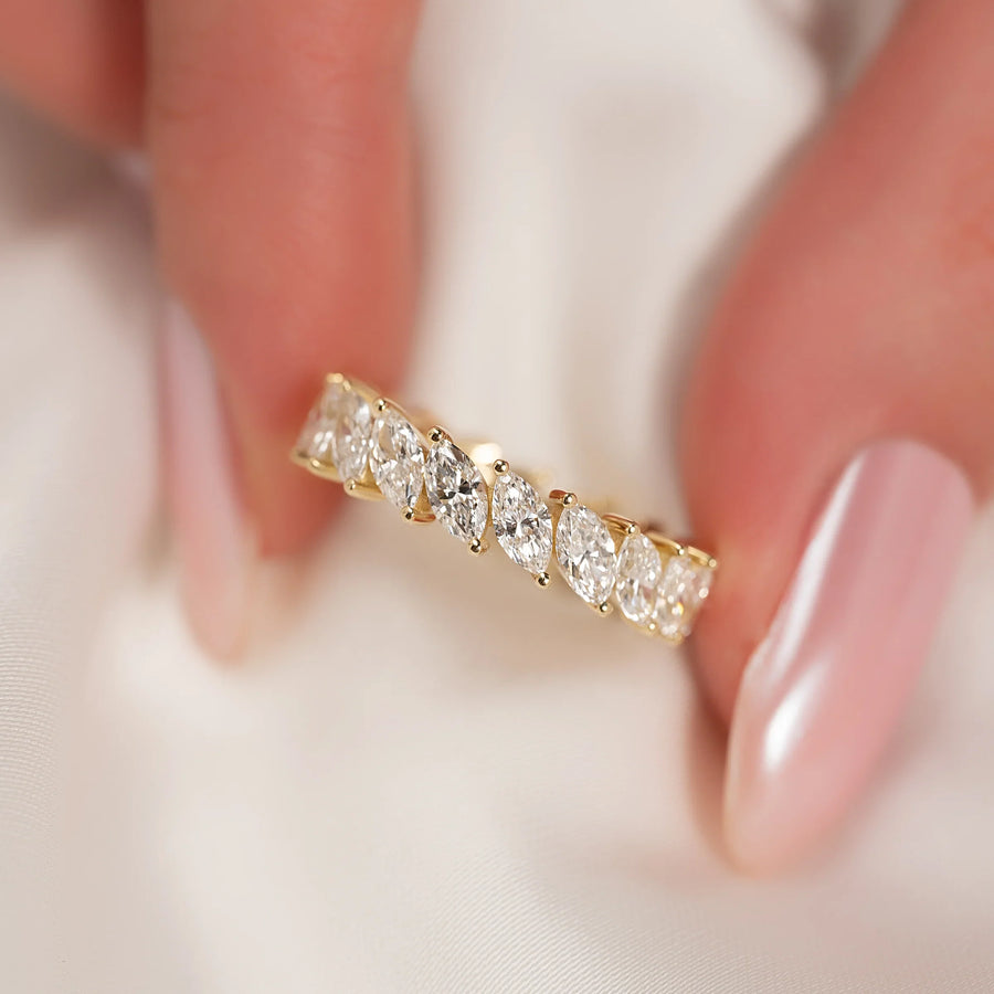  Slanted Marquise Eternity Ring 14k Yellow Gold 3 0 004 Final
