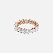  Slanted Marquise Eternity Ring 18k Rose Gold 3 0 001