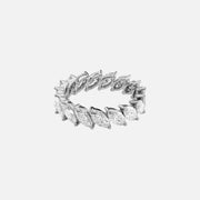  Slanted Marquise Eternity Ring 18k White Gold 3 5 001