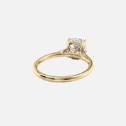 The Hidden Halo Sofia Cushion Solitaire Moissanite Ring - KNT - Engagement Rings, Wedding Bands & Fine Jewelry