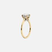 The Hidden Halo Sofia Princess Solitaire Moissanite Ring - KNT - Engagement Rings, Wedding Bands & Fine Jewelry