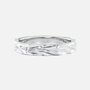 The Designer Sparkle Veins Moissanite Ring - KNT - Engagement Rings, Wedding Bands & Fine Jewelry