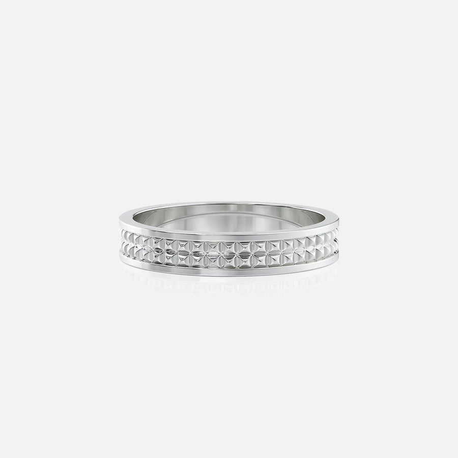 The Classic Spike Solid Moissanite Ring - KNT - Engagement Rings, Wedding Bands & Fine Jewelry