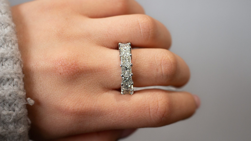 The princess eternity ring
