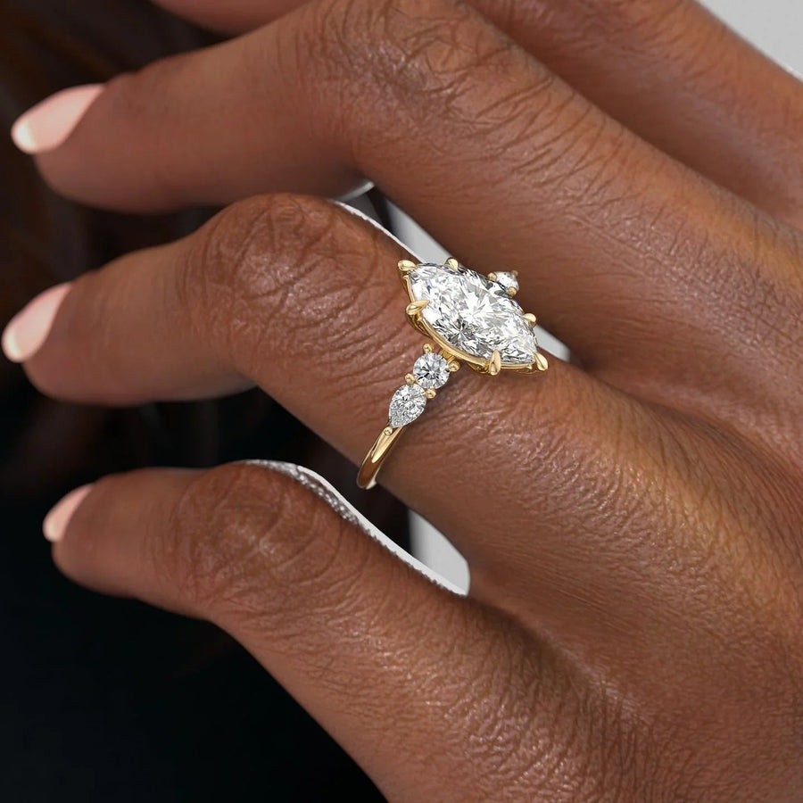  The Abigail Marquise Lab Diamond Ring 14k Yellow Gold 005 Final