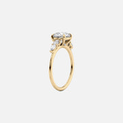 The Abigail Marquise Lab Diamond Ring 18k Yellow Gold 002