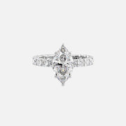  The Adelle Marquise Lab Diamond Ring 18k White Gold 001