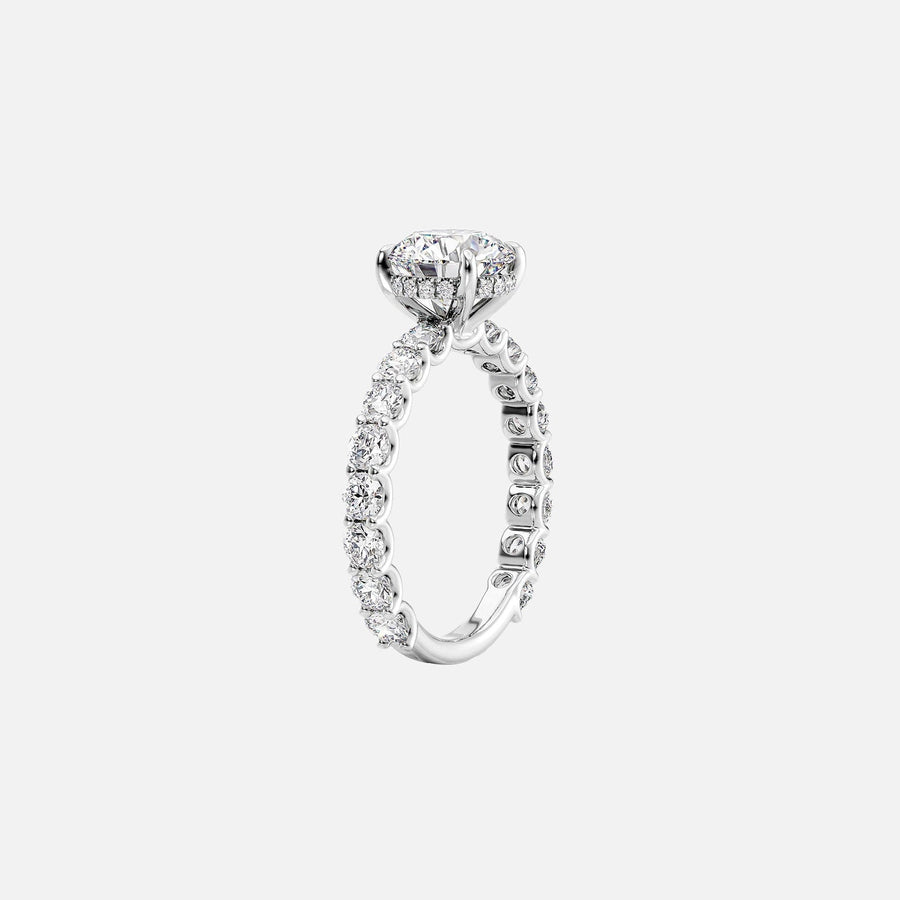  The Adelle Marquise Lab Diamond Ring 18k White Gold 002