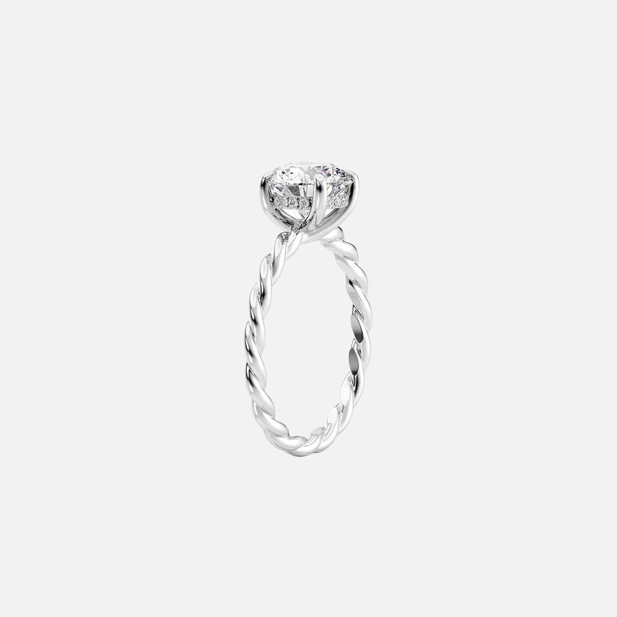  The Alice Marquise Lab Diamond Ring 18k White Gold 002