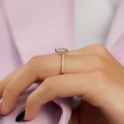  The Aline Pear Moissanite Ring 18k Rose Gold 004 Final