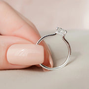  The Aline Radiant Moissanite Ring 14k White Gold 004 Final