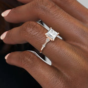  The Amber Princess Lab Diamond Ring 14k Rose Gold 005 Final