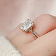  The Angelina Radiant Lab Diamond Ring 14k Rose Gold 004 Final
