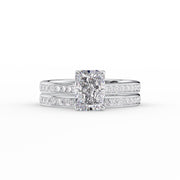 The Cameron Radiant Lab Diamond Ring 14k White Gold 003