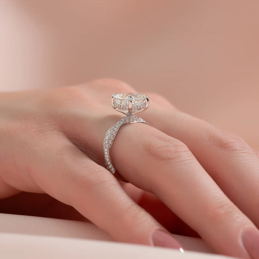  The Caroline Cushion Lab Diamond Ring 14k White Gold 005 Final