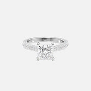  The Catherine Princess Lab Diamond Ring 14k White Gold 001