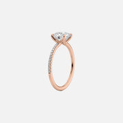 The Cecelia Pear Pave Moissanite Ring - KNT - Engagement Rings, Wedding Bands & Fine Jewelry