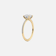 The Cecelia Pear Pave Moissanite Ring - KNT - Engagement Rings, Wedding Bands & Fine Jewelry