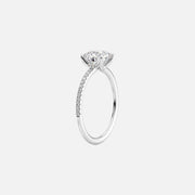 The Cecelia Princess Pave Moissanite Ring - KNT - Engagement Rings, Wedding Bands & Fine Jewelry