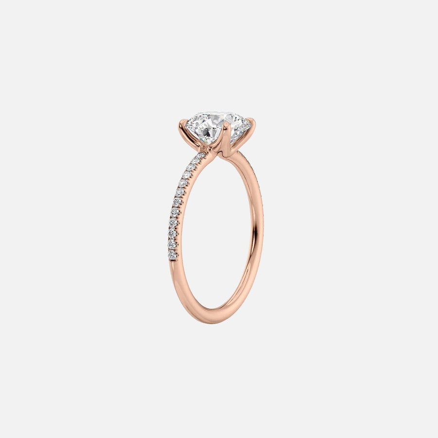 The Cecelia Princess Pave Moissanite Ring - KNT - Engagement Rings, Wedding Bands & Fine Jewelry