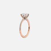 The Clara Emerald Pave Moissanite Ring - KNT - Engagement Rings, Wedding Bands & Fine Jewelry