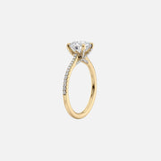The Clara Marquise Pave Moissanite Ring - KNT - Engagement Rings, Wedding Bands & Fine Jewelry