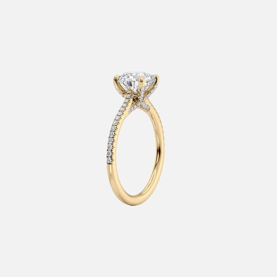 The Clara Oval Pave Moissanite Ring - KNT - Engagement Rings, Wedding Bands & Fine Jewelry