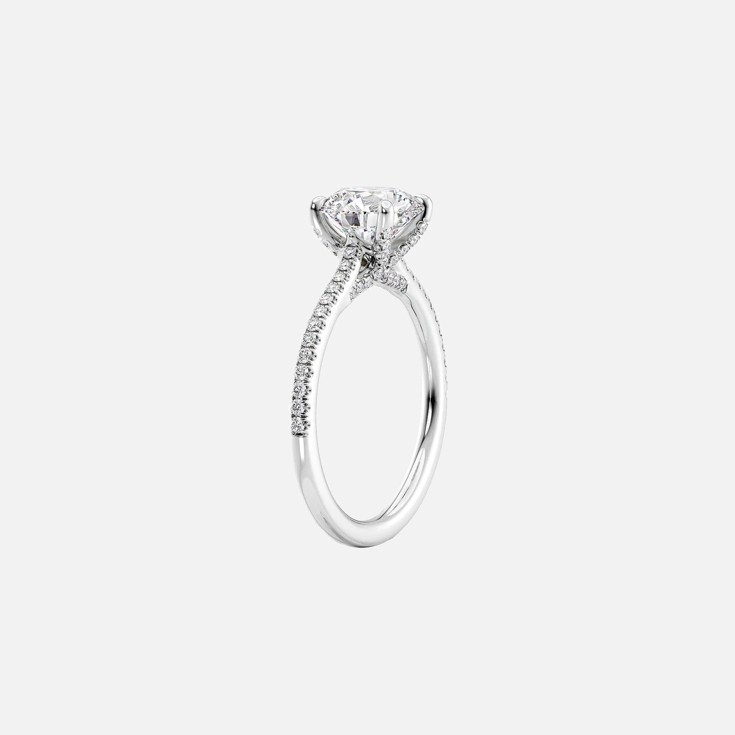 The Clara Pear Pave Moissanite Ring - KNT - Engagement Rings, Wedding Bands & Fine Jewelry