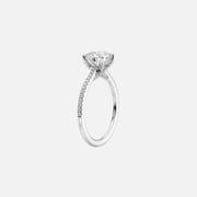 The Clara Princess Pave Moissanite Ring - KNT - Engagement Rings, Wedding Bands & Fine Jewelry
