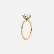 The Clara Princess Pave Moissanite Ring - KNT - Engagement Rings, Wedding Bands & Fine Jewelry