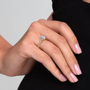 The Claudia Round Lab Diamond Ring 14k Yellow Gold 004 Final