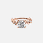 The Coco Cushion Pave Moissanite Ring - KNT - Engagement Rings, Wedding Bands & Fine Jewelry