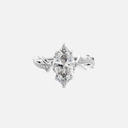 The Coco Marquise Pave Moissanite Ring - KNT - Engagement Rings, Wedding Bands & Fine Jewelry